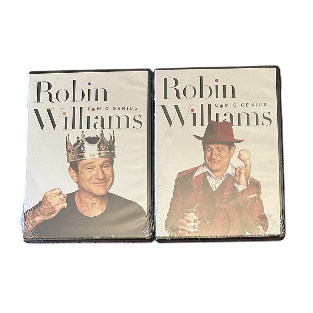 ROBIN WILLIAMS Comic Genius VOLUME 1 & 2 (12 Disc DVD Set) Time Life New SEALED